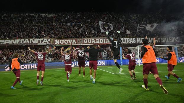 Salernitana siegte im Hinspiel gegen Ravenna mit 2:0. © US Salernitana 1919