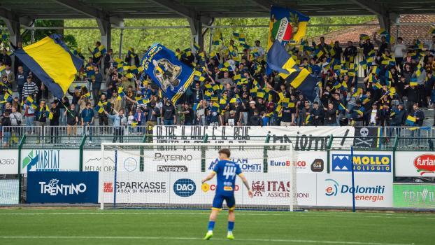 Trento were eliminated early in the Serie C playoffs. © AC Trento 1921