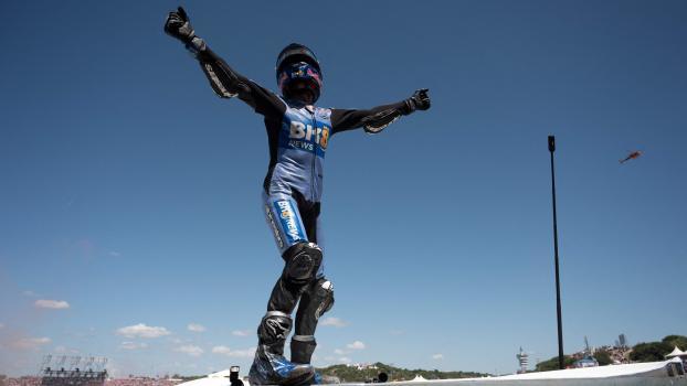 Alex Marquez steht vor seinem Comeback. © APA/afp / JORGE GUERRERO