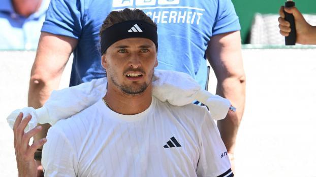 Alexander Zverev gehört beim Rasen-Turnier zu den Favoriten. © APA/afp / CARMEN JASPERSEN