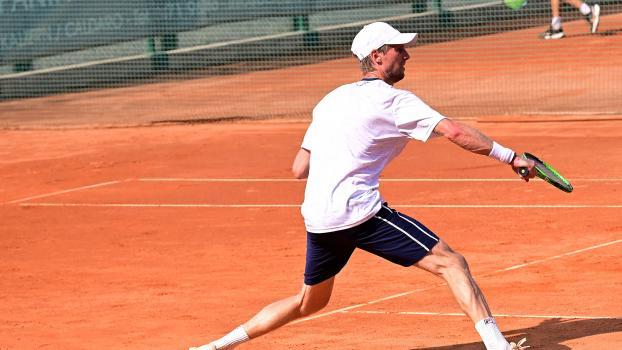 Andreas Seppi will mit Kaltern den Schritt in die nächste Liga schaffen. © Roland Strimmer