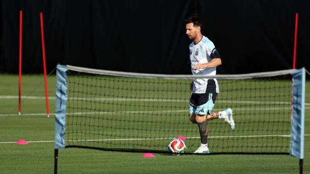 Argentiniens Hoffnungsträger: Lionel Messi © APA / JAMIE SQUIRE