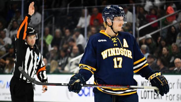 Dylan Schives ist der neue Buam-Verteidiger. © Windsor Lancers