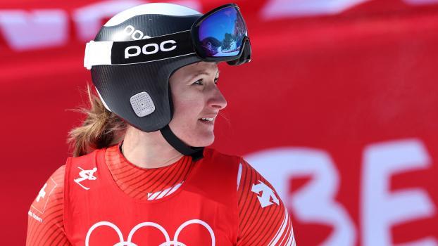 Eine Ski-Weltcupsiegerin steht nicht mehr im Kader von Swiss Ski. © AFP / DIMITAR DILKOFF