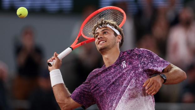 Flavio Cobolli ist der Finalgegner von Alexander Zverev im Finale von Roland Garros. © APA/afp / ALAIN JOCARD