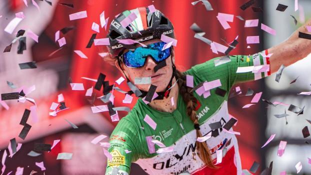 HERO-Damensiegerin Claudia Peretti.