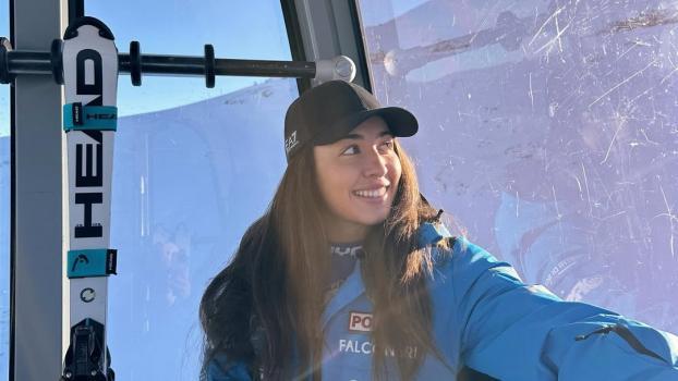 Marta Rossetti feierte ihr Schneecomeback. © Social Media
