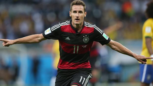 Miroslav Klose ist mit 16 Toren nach wie vor WM-Rekordtorschütze. © APA/epa / Fernando Bizerra Jr.