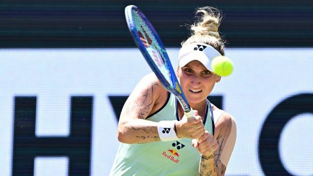 Vondrousova bekam eine lange Sperre aufgebrummt. © APA/afp / TOBIAS SCHWARZ