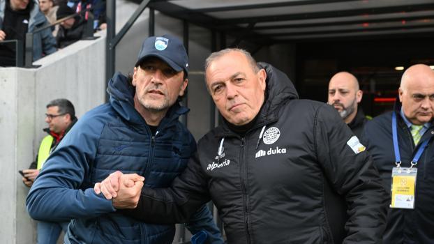 Change of guard at FC Südtirol: Giorgio Gorgone (left) could succeed Fabrizio Castori.