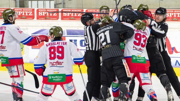 Gröden vs. Meran: Zum Start der AlpsHL-Saison gibt es das Finalduell aus der Vorsaison.