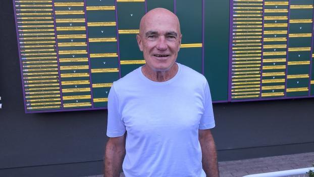 Heribert Mayr ist in Wimbledon vor Ort.