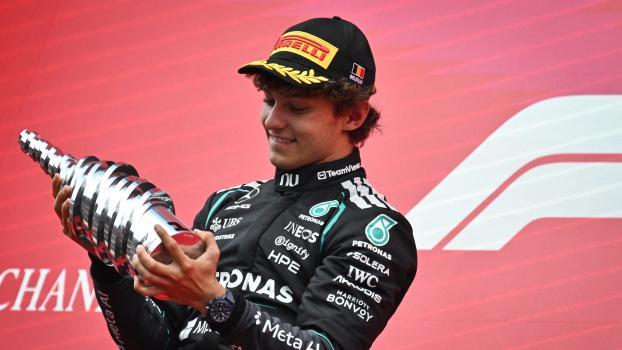 Kimi Antonelli war von der Konkurrenz nicht zu bändigen. © APA/afp / ANDREJ ISAKOVIC