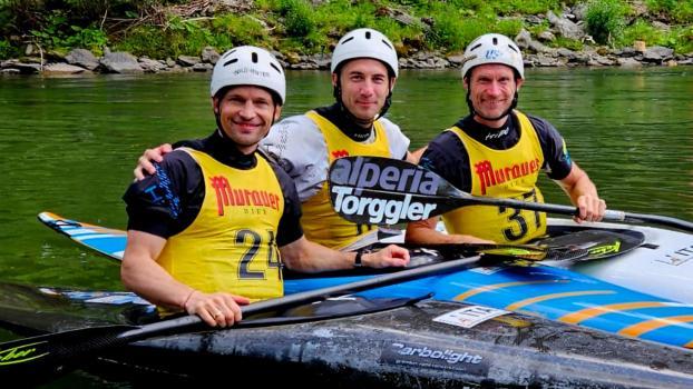 Lukas Mayr, Markus Hager und Stefan Senoner. © SC Meran