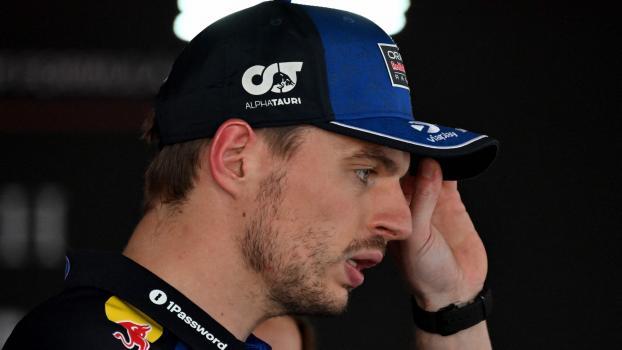 Max Verstappen zeigte sich in Silverstone alles andere als zufrieden. © APA/afp / ANDREJ ISAKOVIC
