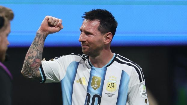 Mit Tränen in den Augen ins WM-Viertelfinale: Leo Messi. © APA/afp / ODD ANDERSEN