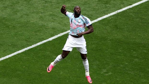 Romelu Lukaku führte Belgiens Aufholjagd an. © APA / EMILEE CHINN