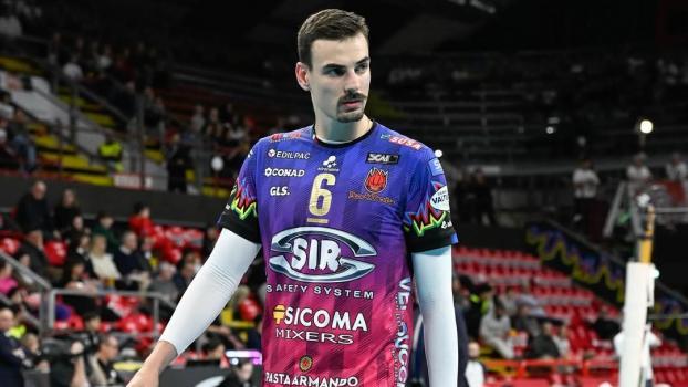 Volleyball-Star Simone Giannelli. © Tobias Unterhofer / Instagram/SirSafetyPerugia