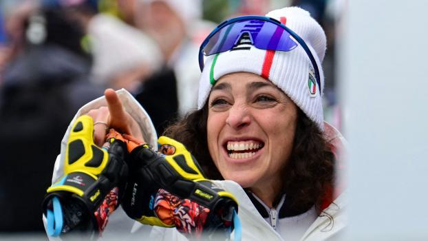 Will auch weiterhin im Skiweltcup jubeln: Federica Brignone. © APA/afp / STEFANO RELLANDINI