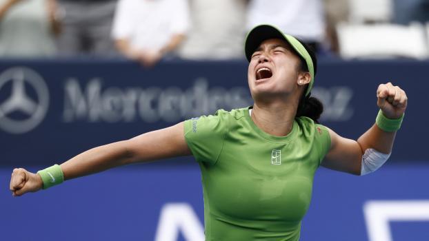 Alexandra Eala gewann ihren ersten Titel. © ANSA / WILL OLIVER
