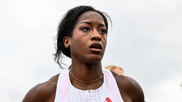 Cyréna Samba-Mayela könnte gesperrt werden. © AFP / ANDY BUCHANAN