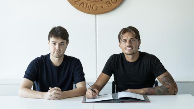 Der Deal zwischen Matteo Lovisa (l.) und FCS-Rückkehrer Andrea Giorgini wirbelte in Castellammare di Stabia viel Staub auf.