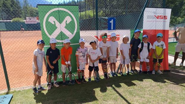 Die Kinder des Tennisclub Mareo. © VSS
