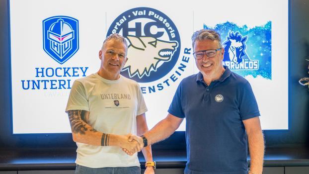 Dietmar Kaneppele (l.) und Jochen Schenk vom HCP machen künftig gemeinsame Sache.