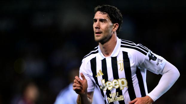 Dusan Vlahovic hat die Serie A verlassen. © APA/afp / MARCO BERTORELLO