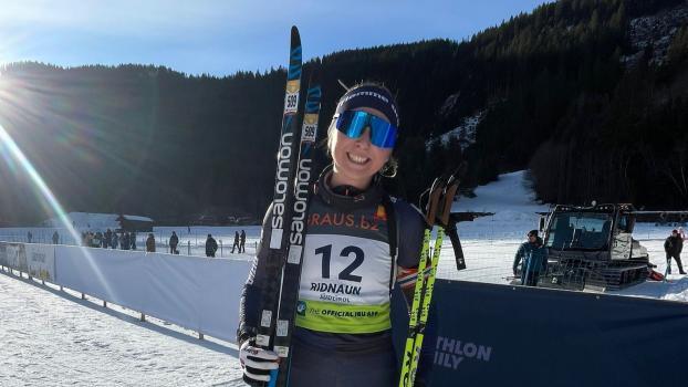 Eine junge italienische Biathletin wechselt zum Langlauf. © fondoitalia