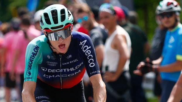 Felix Gall ist bei der Vuelta gut in Schuss. © APA/afp / LUCA BETTINI