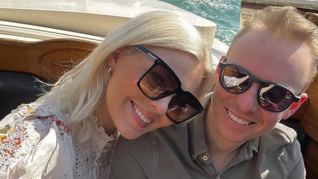 Henrik Kristoffersen und seine Frau Tonje.