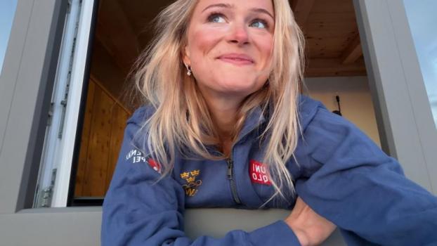 Ist frisch verliebt: Frida Karlsson. © Instagram