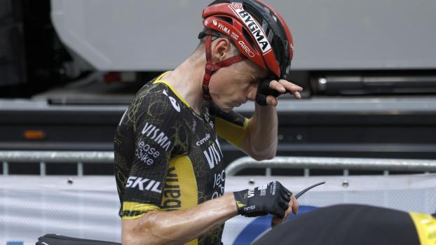Jonas Vingegaard wird in dieser Saison keine Rennen mehr bestreiten. © ANSA / YOAN VALAT