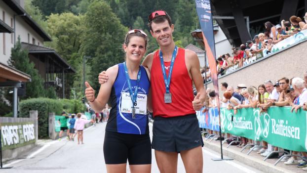 Julia Kuen und Lucas Clara haben sich beim heurigen Potatorun durchgesetzt.