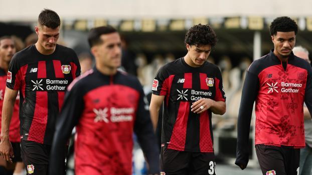 Leverkusen verliert zum Auftakt in Elversberg, das erstmals in der Bundesliga spielt. © ANSA / RONALD WITTEK