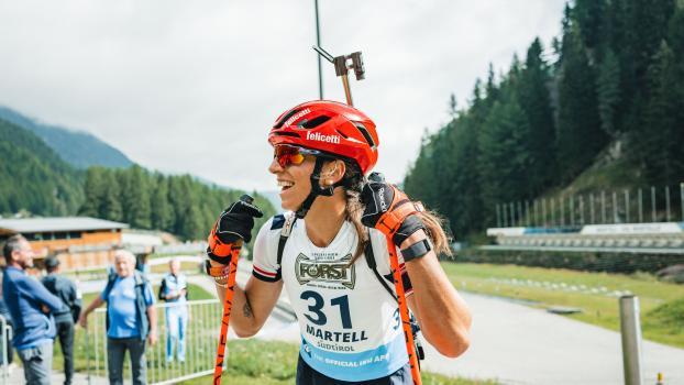 Lisa Vittozzi hat gut lachen. © Josef Plaickner