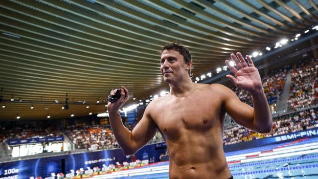 Nicolo Martinenghi holte Gold. © ANSA / MOHAMMED BADRA