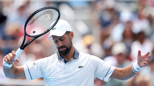 Novak Djokovic ist in Runde zwei des Masters von Cincinnati gescheitert. © APA / EMILEE CHINN