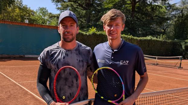 Patrick Prader (links) und Christian Fellin standen sich im Finale gegenüber.