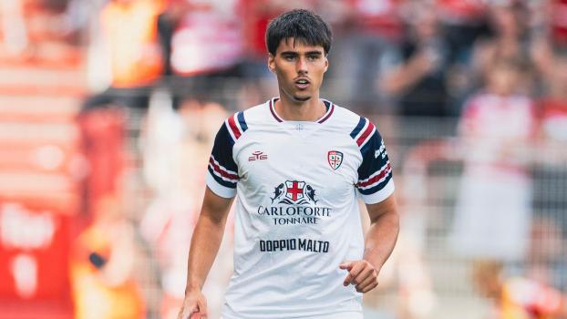 Raphael Kofler wurde eingewechselt. © Cagliari Calcio
