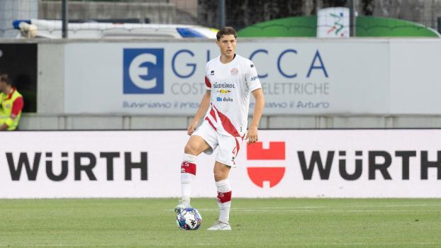 Riccardo Stivanello wurde in diesem Sommer vom FCS verpflichtet. © FC Südtirol
