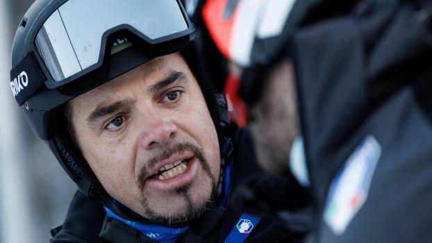 Ski-Trainer Peter Fill. © Pentaphoto