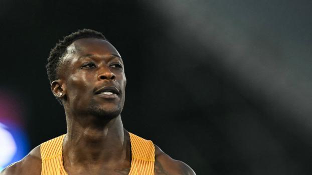 Sprint-Star Owen Ansah. © AFP / PAUL ELLIS