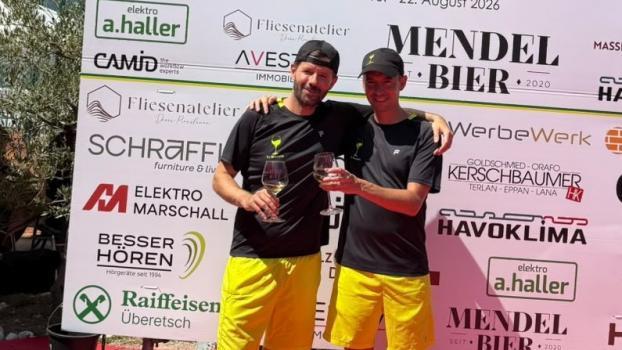 TC Miscella  (Gabriel Bonell und Matthias Pfaffstaller) waren nicht zu schlagen.