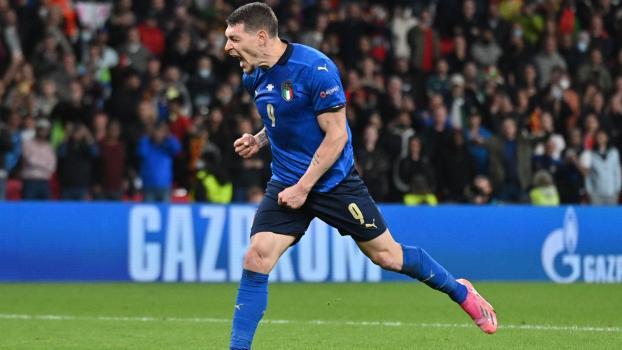 Andrea Belotti wurde 2021 noch mit Italien Europameister. © APA/afp / JUSTIN TALLIS