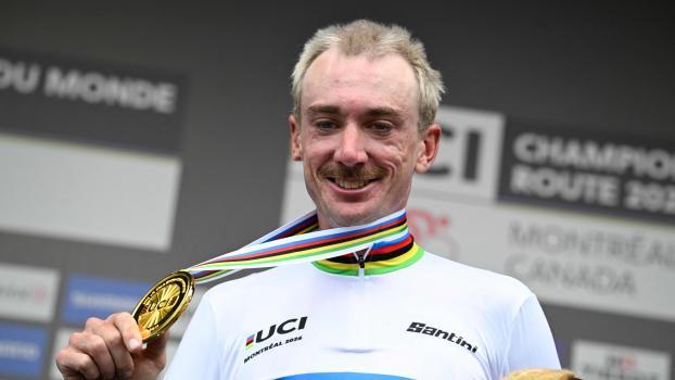 Brandon McNulty überraschte alle. © APA/afp / ANDREJ IVANOV