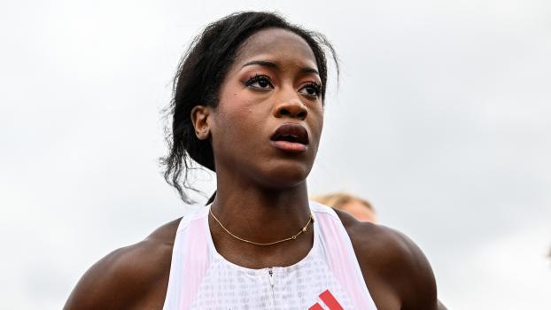 Cyrena Samba-Mayela droht eine Sperre. © AFP / ANDY BUCHANAN