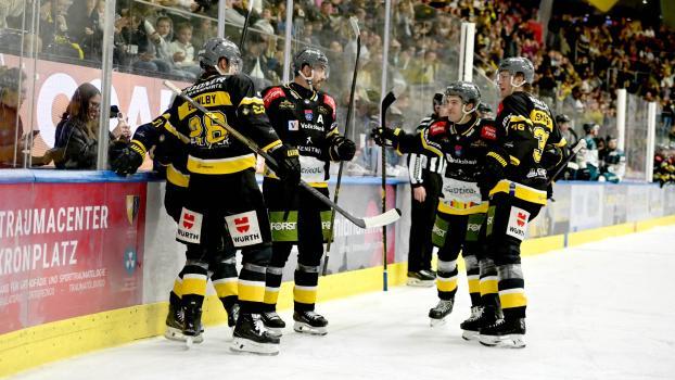 Der HC Pustertal feierte einen turbulenten Sieg. © I. Foppa (5) / HCP