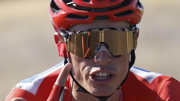 Der Spanier Enric Mas triumphierte bei der Vuelta. © ANSA / Javier Lizon